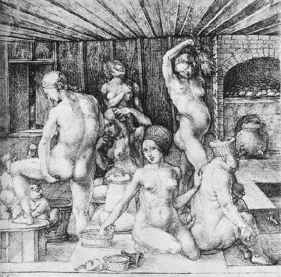 Albrecht Durer The Women's Bath oil painting picture